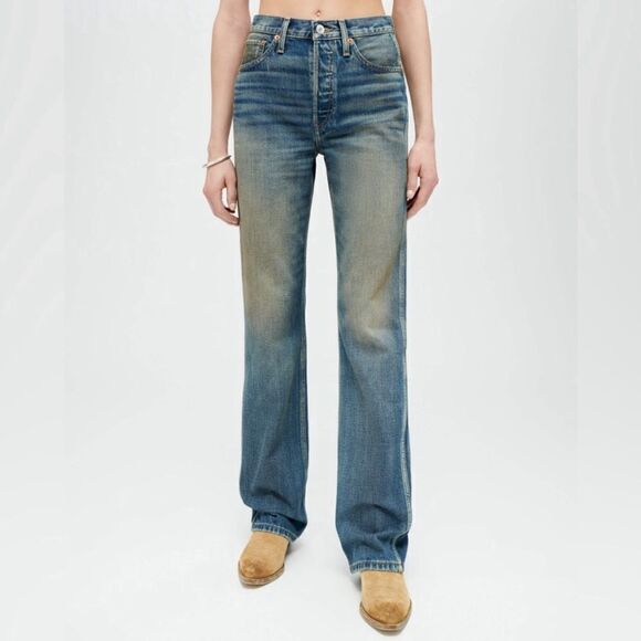Re/Done Denim - NWT RE/Done 90’s High Rise Loose Jean in Active Indigo color